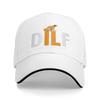 DILF Damn I Love Frogs  Baseball Cap  Female Male Custom DIY Trucker Hat Summer y2k Cute Outdoor Sport Sunscreen Baseball Caps