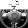 Подходит для Volkswagen VW Tiguan 2010-2015 Touran Passat 2011-2015 ABS хромированный руль блестящий чехол салон автомобиля