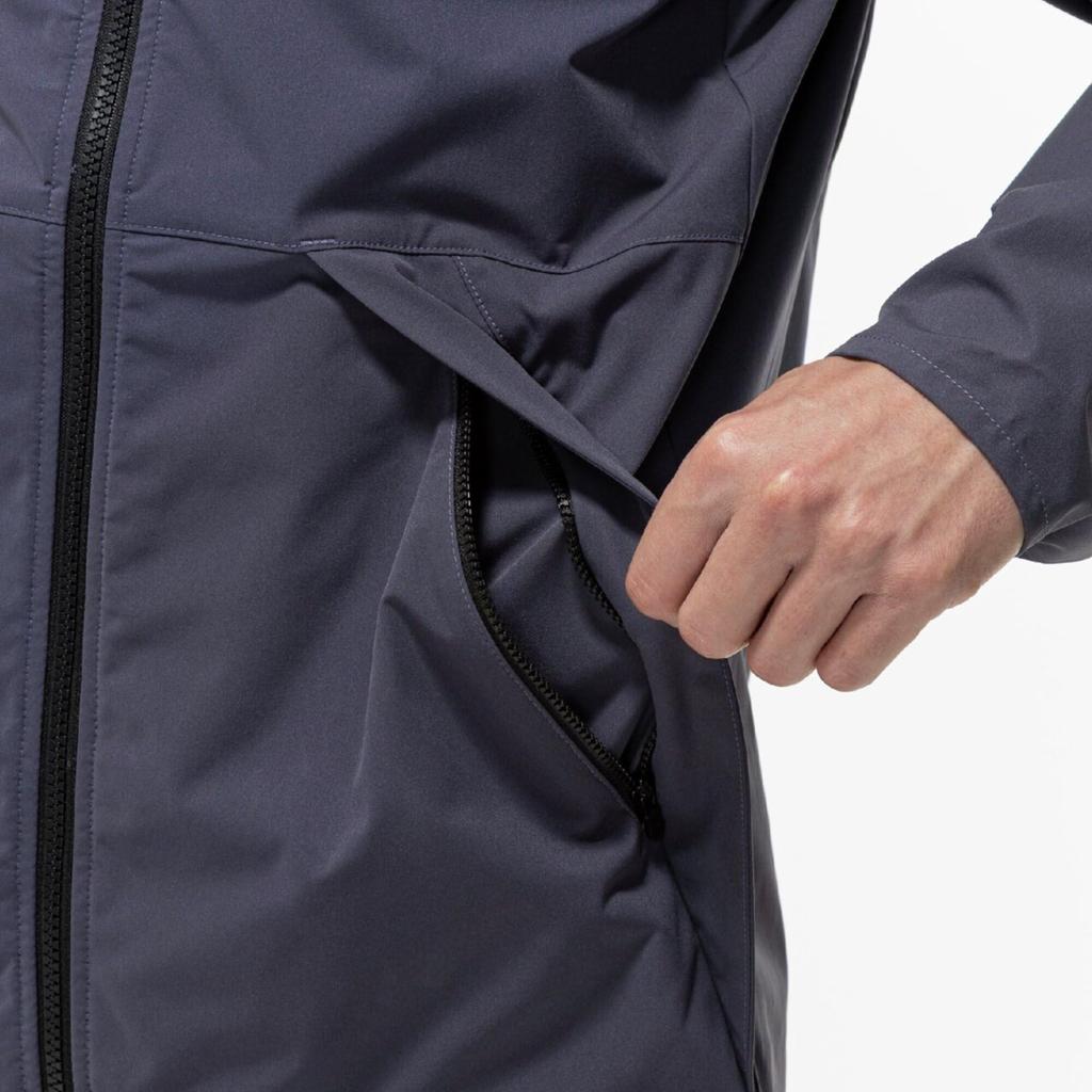 Mizuno Proof Stretch Training Odyssey Gray Men's Water-Repellent Jacket, 32MCC570,