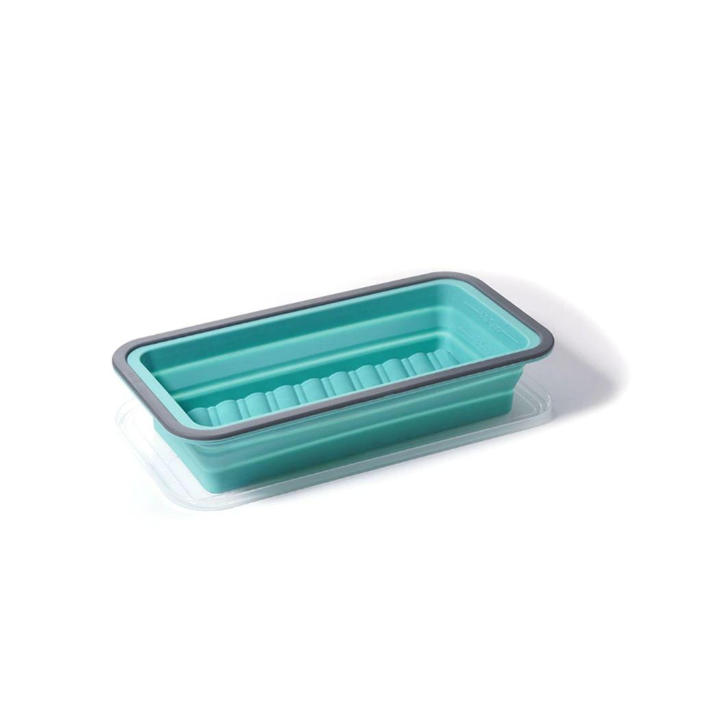 Portable Silicone Foldable Lunch Box - Fresh-Keeping, Classified Storage for Outdoor Picnics