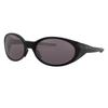 Oakley Логотип на дужке пластиковые овальные солнцезащитные очки мужские черные