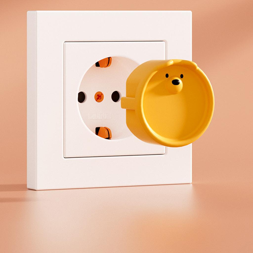 Защитные колпачки для розеток с защитой от детей, силиконовый пылезащитный чехол, защитная крышка для розеток с защитой от детей для вилок ЕС