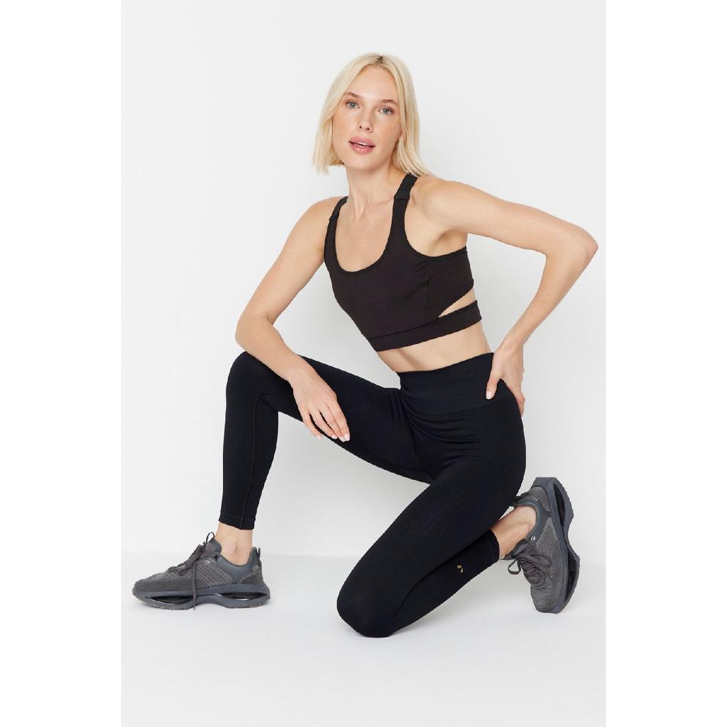 Lily – синие колготки с завышенной талией