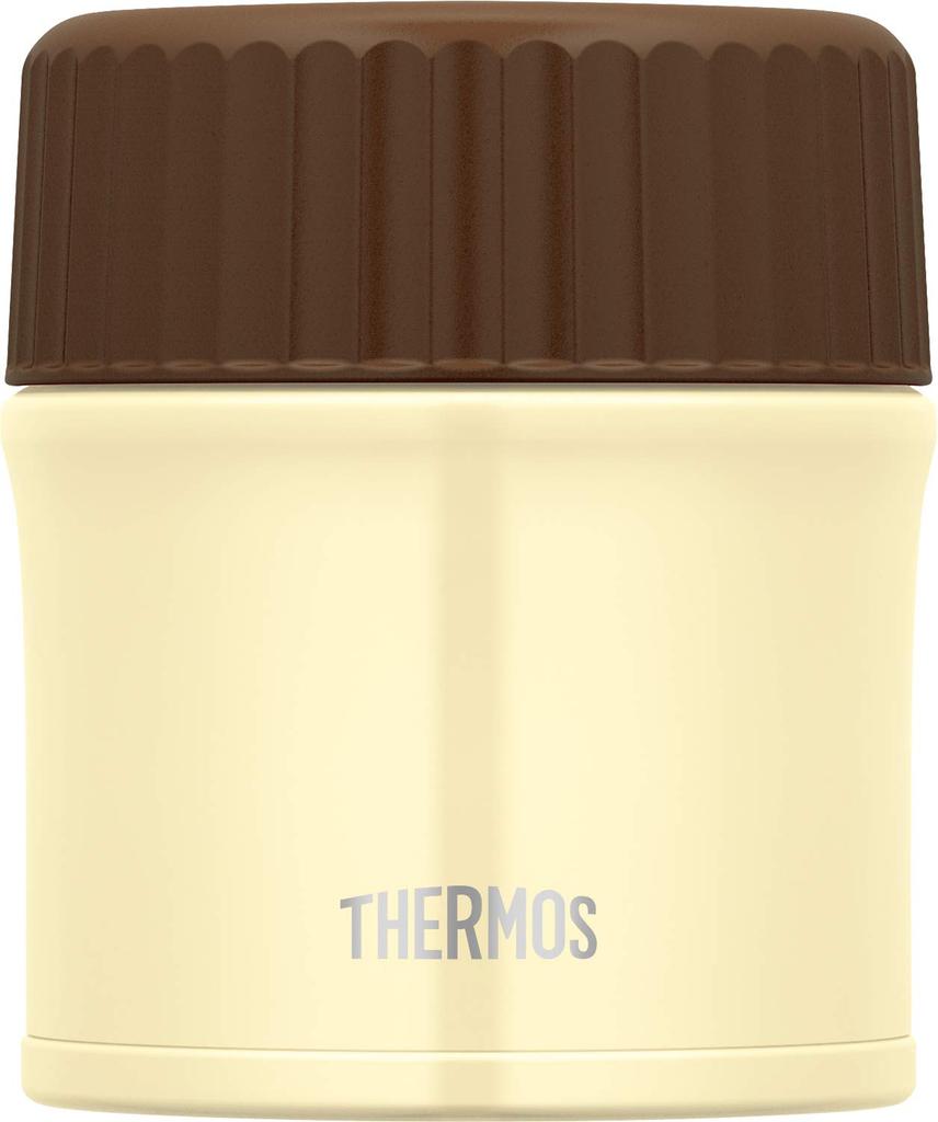 THERMOS Insulated Lunch Vacuum Insulated Soup Jar WH Jar, White, 300ml, JBU-300