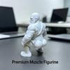 Забавная Фигурка Мускулистого Монаха Креативность 3D Печатный Декор Игривая Статуя Дзен-Воина Домашний Настольный Орнамент Декор Розыгрышные Подарки
