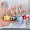 Labbubbu Cartoon Camera Pendant with Plush Doll Accessories