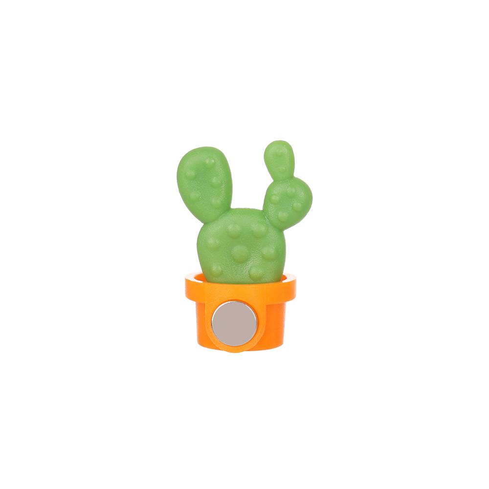 Board Home Decoration Magnetic Stickers Succulent Potted Simulation Cactus Refrigerator Magnet