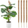 1Pcs Coconut Shell Moss Palm Cane Coir Totem Poles Gardening Coconut Rod Stretch Plant Climbing Frame Bendable 60/110cm
