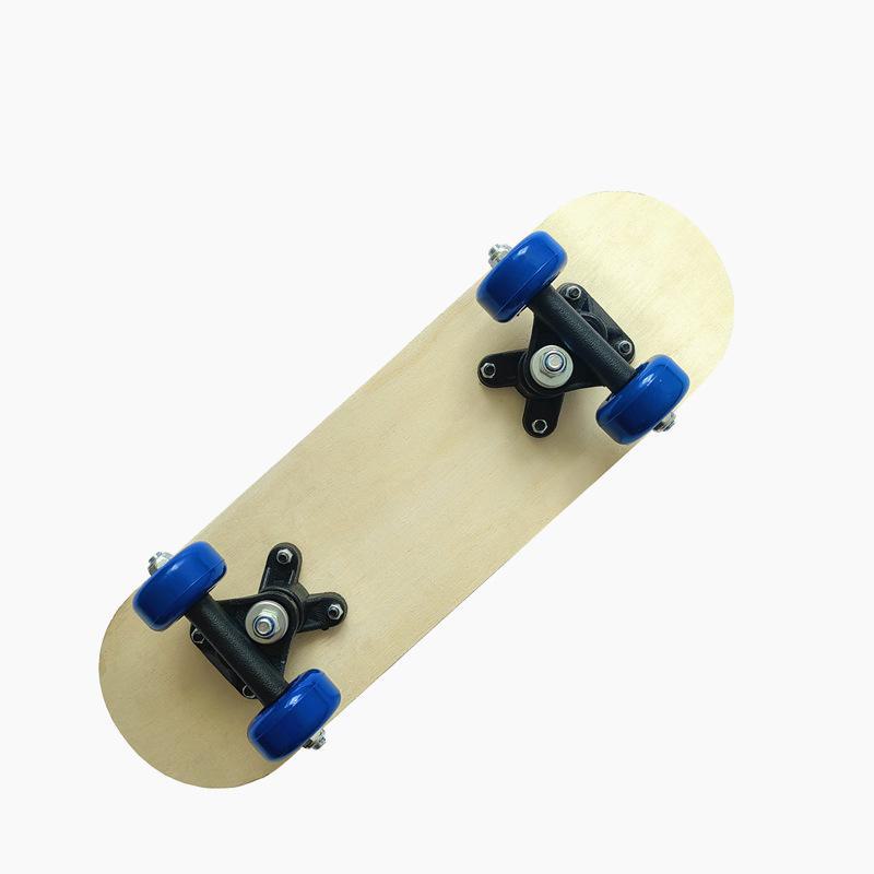 Детский самодельный двухсторонний скейтборд, расписанный вручную: 7-слойная доска из китайского клена