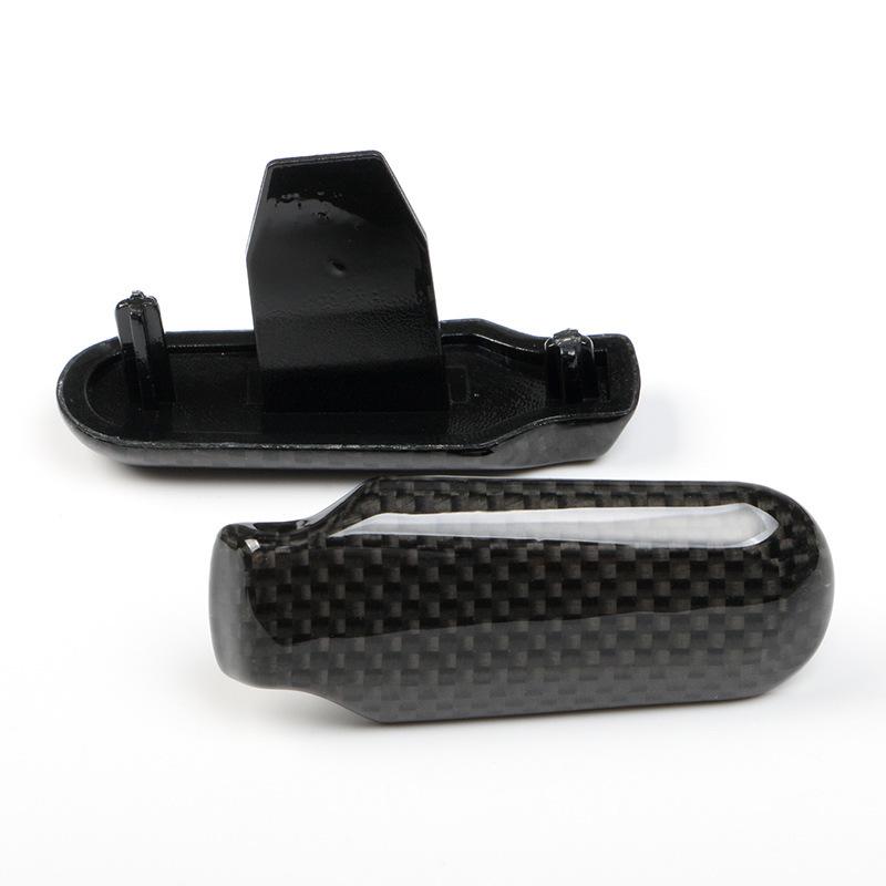 Крышка рычага переключения передач из углеродного волокна Porsche 992 для моделей 911 2019-2023 годов.