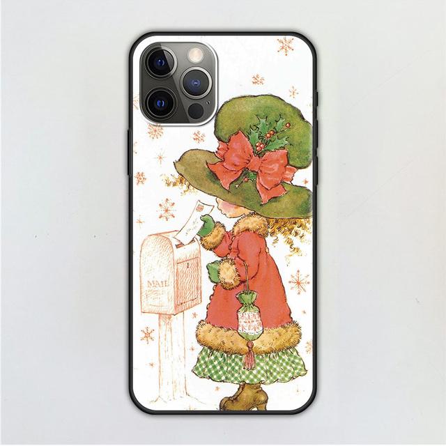 Чехол для мобильного телефона для Iphone 14 12 Mini 11 Pro X Xs Max Xr 8 7 6 6s Plus черный силиконовый чехол из ТПУ Fundas с рисунком Сары Кей