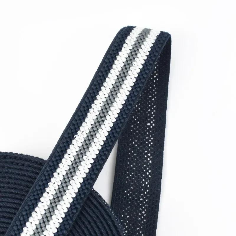5M 30mm Polyester Elastic Bands Underwear Pants Bra Soft Stretch Rubber Band Belt Waistband Ribbon Sewing Materials Accessories