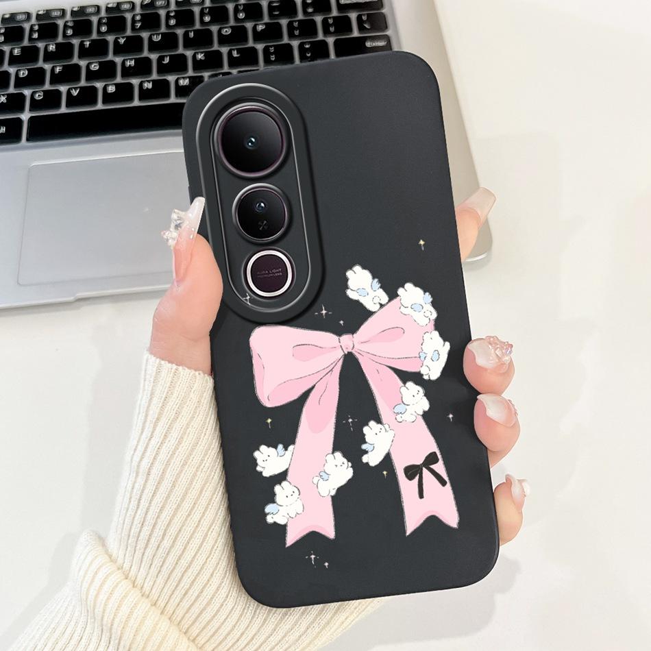 For Vivo V50 Lite Elegant Butterfly Floral Printed Phone Case For Vivo V50 V 50 V50lite Soft Silicone Shockproof Cases Bumpers