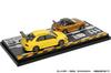 INTERALLIED Initial D Set Satoshi Omiya Roadster Kobayakawa Lancer Evolution VII Готовый продукт MD64206 MODELER'S 1/64 Vol.6 (НБ8С) &