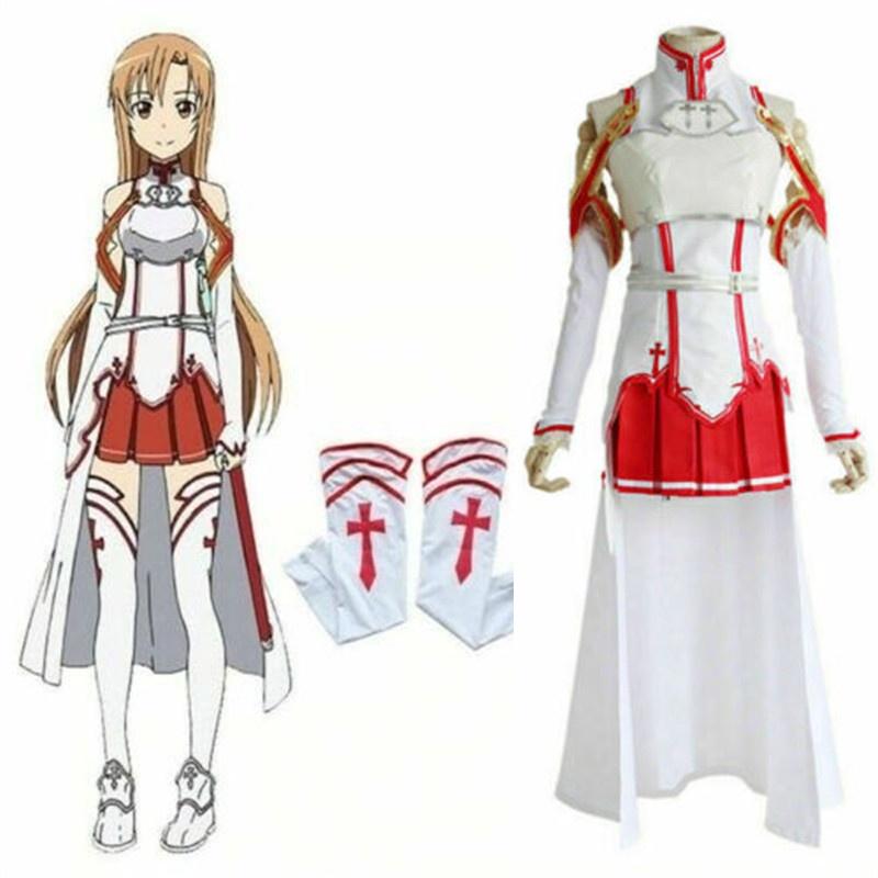 Изысканный костюм для косплея Sword Art Online Sao Alicization Асуна Юки для энтузиастов
