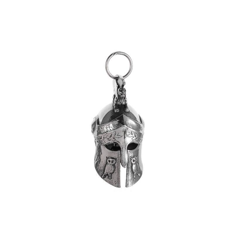 Винтажный дизайн Подвеска-колокольчик Viking Warrior для мотоцикла, защита от ветра, скандинавский, Одина, Защитный колокольчик, Ожерелье, Подарок, Ювелирные аксессуары