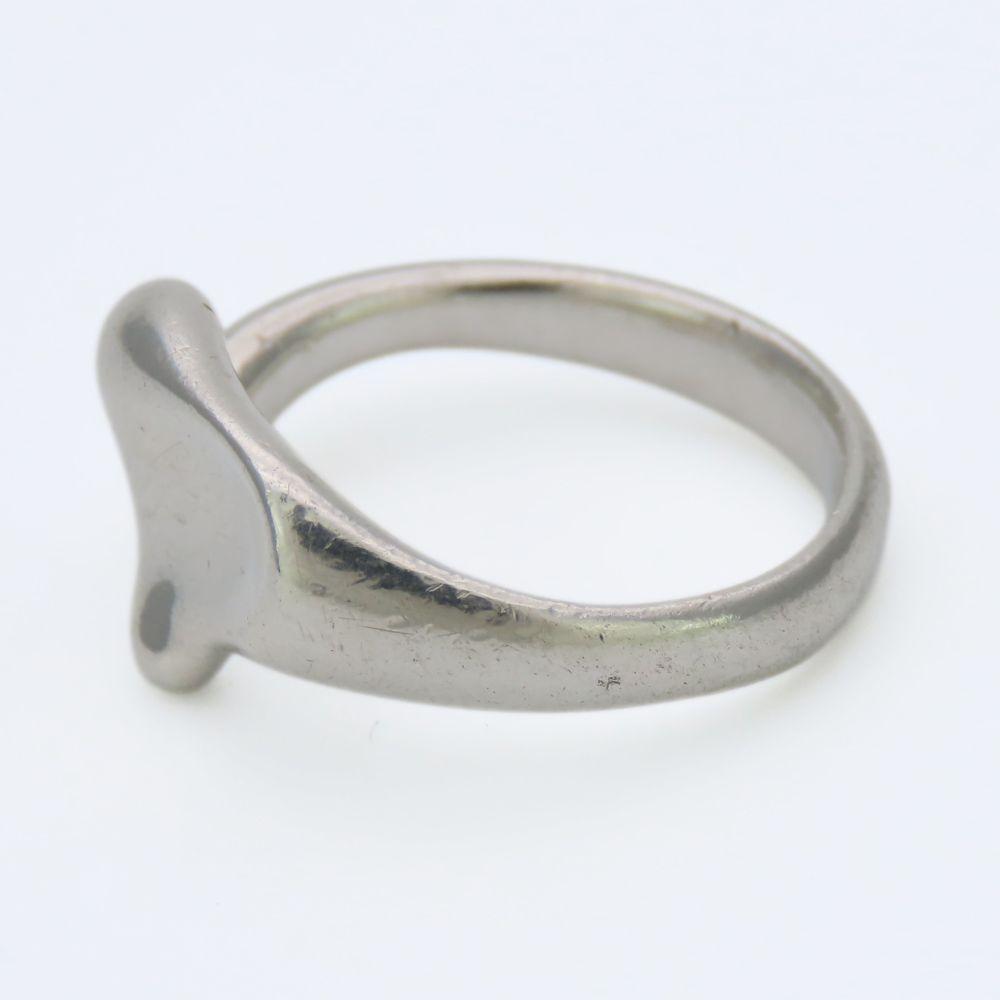 Used TIFFANY&Co. Ring Full heart EU#49 Silver925 4.3g Silver Accessories