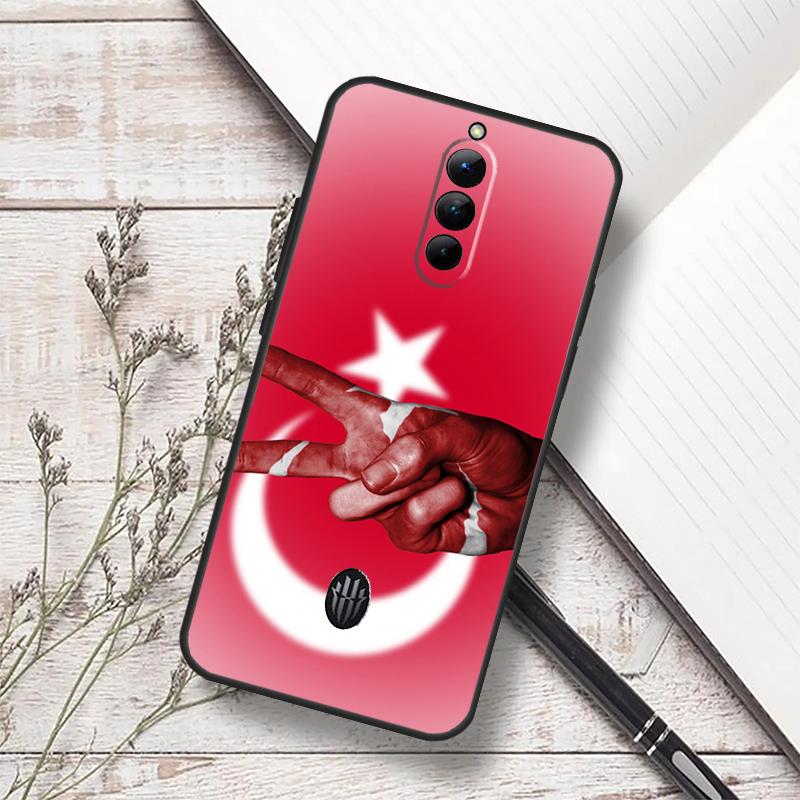 Чехол Турецкий Флаг для ZTE Nubia RedMagic 10 Air 5G 6 7 6S 7S Pro RedMagic 10S 9S 8S 8 9 10 Pro Plus