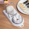 Multifunctional Egg Slicers Stainless Steel Slicer Fancy Splitter Egg Cutting Tool Home Two In One Egg Cutter Kitchen Gadgets