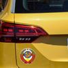 Car Decal USSR Series Soviet Union Soviet Division Communist Flag Pattern Sticker Car Rear Window
