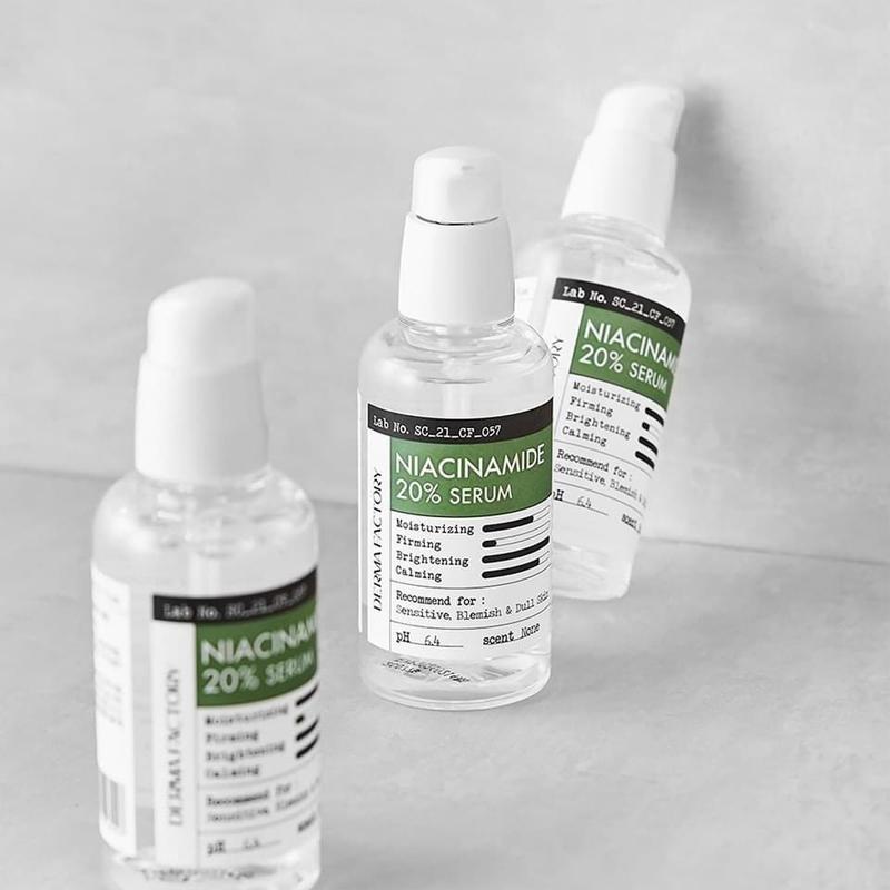 DERMA FACTORY Ниацинамид 20% сыворотка 80мл