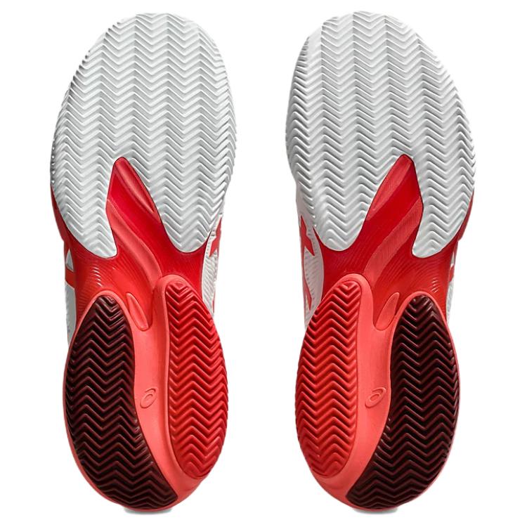 Asics Кроссовки мужские Court FF 3 Novak Clay White Electric Red 1041A521-966