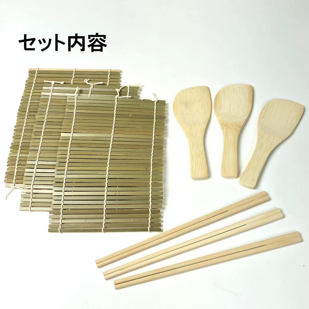 Tachibana Container Sushi Sushi Natural 27cm Wide x 27cm Deep x 3 Plastic Made in Japan Tub, Hand-Rolled Set, Wood, 8.8cm High, Approx. Cups, Band,