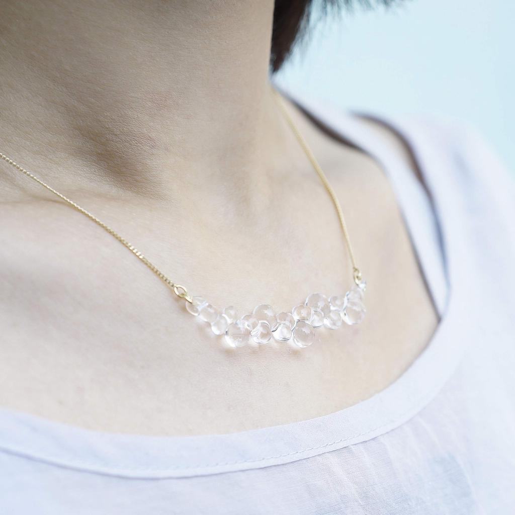 Hario Ожерелье Hario Lampwork Factory с блеском