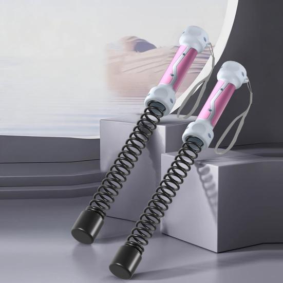 2 шт. 3-в-1 Безверёвочная Боевая Скакалка Мужчины Женщины Тренажер для Рук Кардио Силовая Тренировка Мышц Беспроводная Скакалка для Тренировок Домашний Тренажерный Зал Фитнес-Оборудование