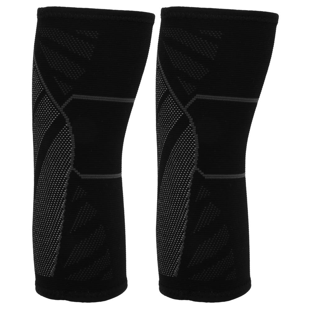 2 шт. Нейлоновый вязаный налокотник, компрессионный пояс, дышащая защита, универсальный, для занятий спортом на открытом воздухе S