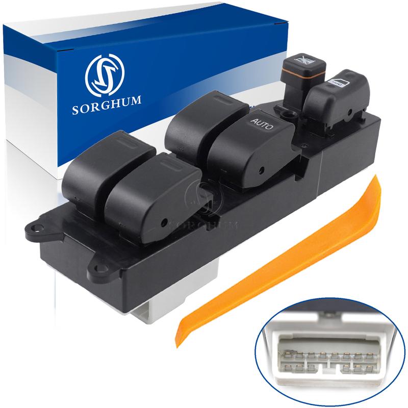 84820-60080 RHD Front Right Driver Master Power Window Control Switch For Toyota Hilux Dual Cab LN167 Prado 90 Series 8482060080