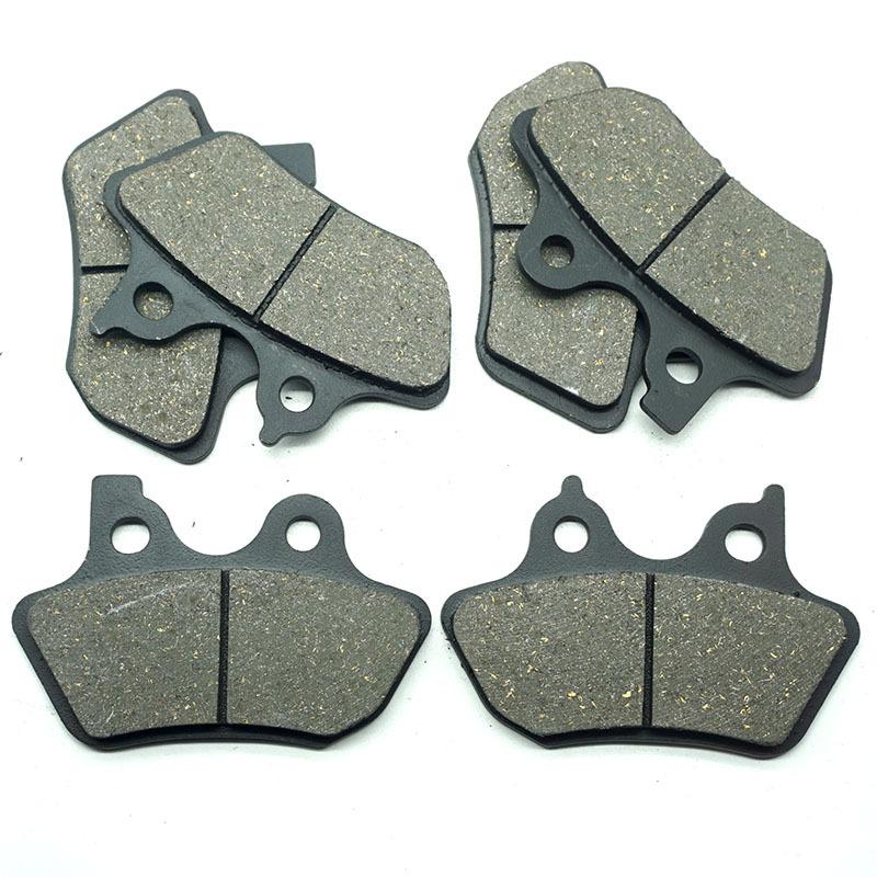 Motorcycle Front Rear Brake Pads for HARLEY DAVIDSON FLHTi Electra Glide Standard 2000-2004 FLTR FLTRi VRSCA 2002-2005 VRSCB