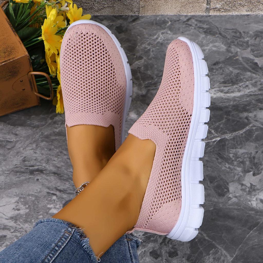 Fashion Women Sneaker 2025 New Summer Lightweight Shoes for Women Casual Flat Sneakers Plus Size Loafers Anti Slip Tennis Sneakers Women