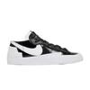 Кроссовки Blazer Low Sacai из черной лакированной кожи