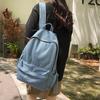Denim Backpack Women's Large Capacity Lightweight Backpack for Men Student School Bag