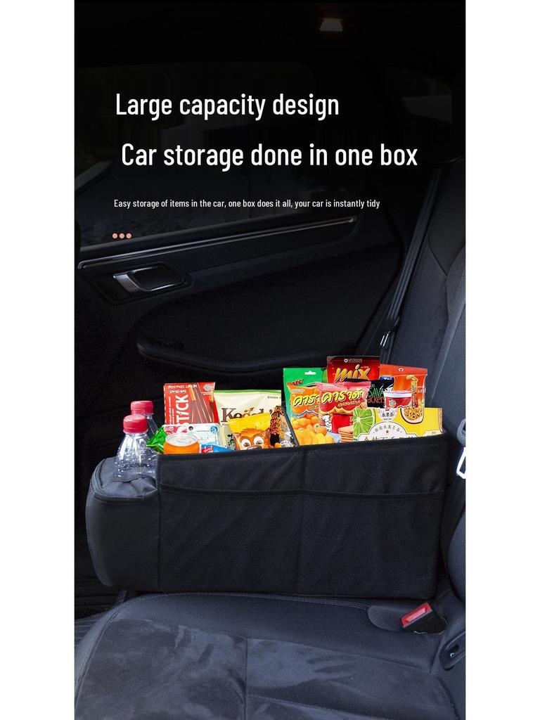 Large Capacity Car Back Seat Organizer - Oxford Cloth Storage Bag