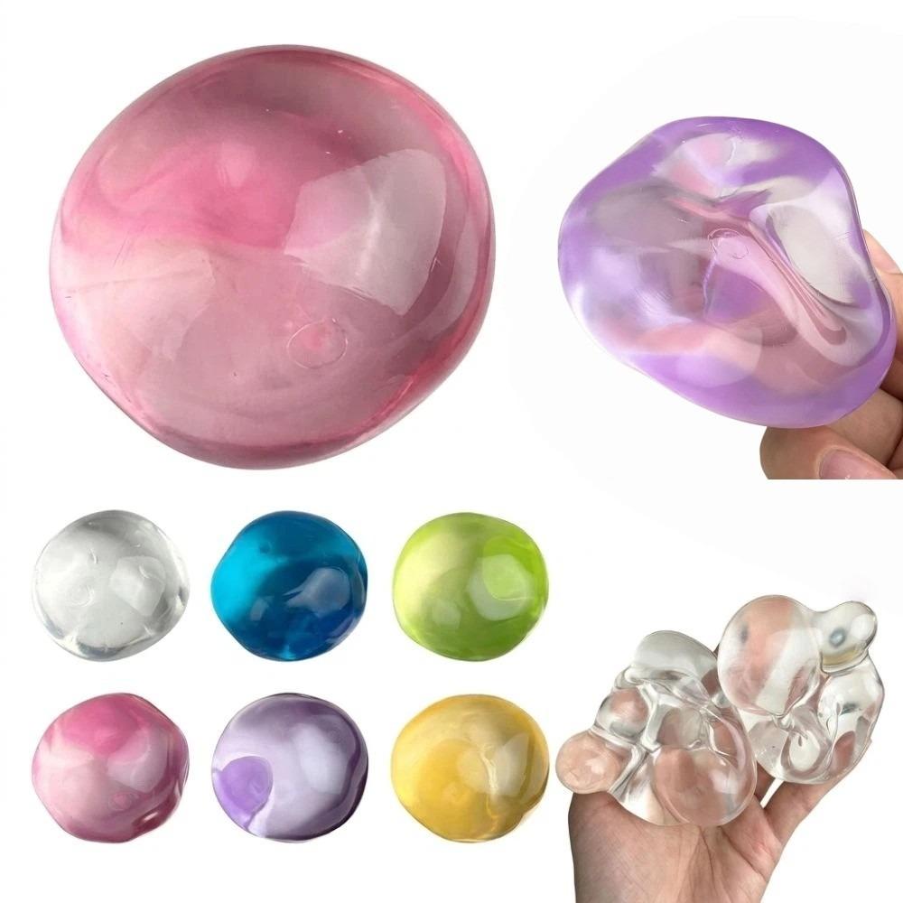 Soft Squeeze Sensory Fidget Ball Petrolatum Material Slow Rebound Pinch Toy For Kids Adults