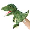 Dinosaur Hand Puppet Plush Toys Kindergarten Performance Hand Control Triceratops Open Mouth Tyrannosaurus Hand Puppets Toy