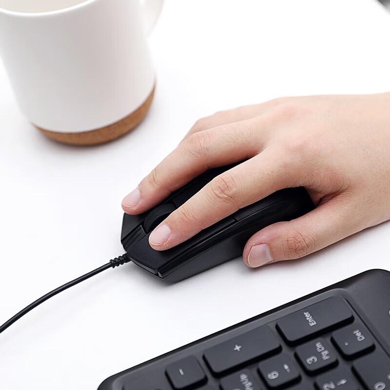 Lenovo KM102 Wired Keyboard Mouse Combo