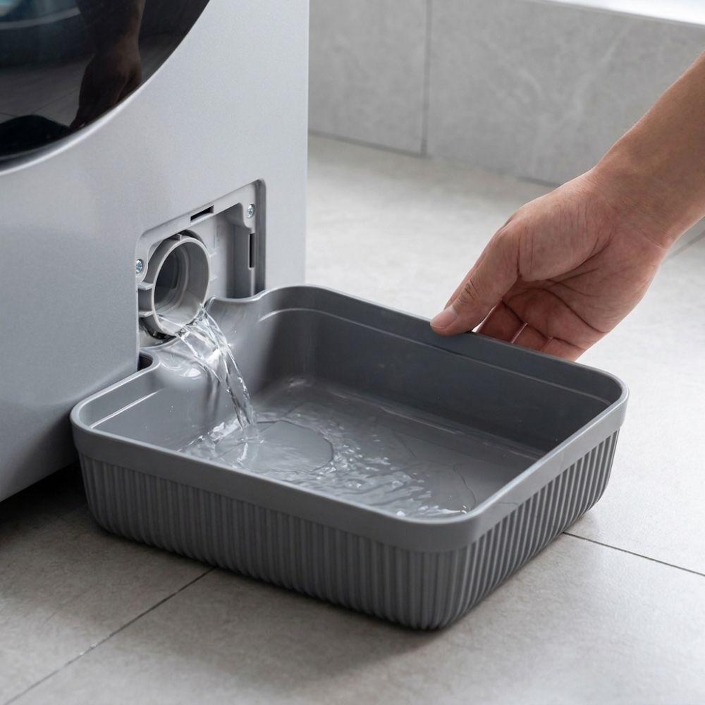 Front-mounted Washer Drain Guide Tray Universal Washer Water Catch Pan  Household