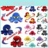 Adorable Spiderman Reversible Octopus Plush Toy With Soft And Lifelike Features For Kids