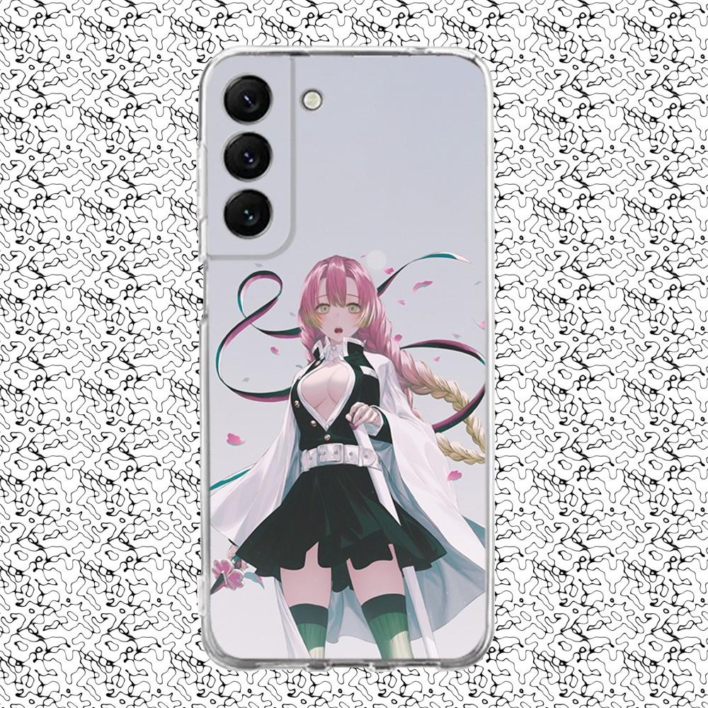 Чехол для телефона Mitsuri Kanroji Силиконовый Для Samsung S30,S23,21,22,20 Ultra,S20 FE lite,S10,9,PIus Note20ultra Прозрачный