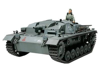 Tamiya Военно-миниатюрная серия Немецкая армия III штурмовое орудие B тип Пластиковая модель 35281 1/35 №281 №