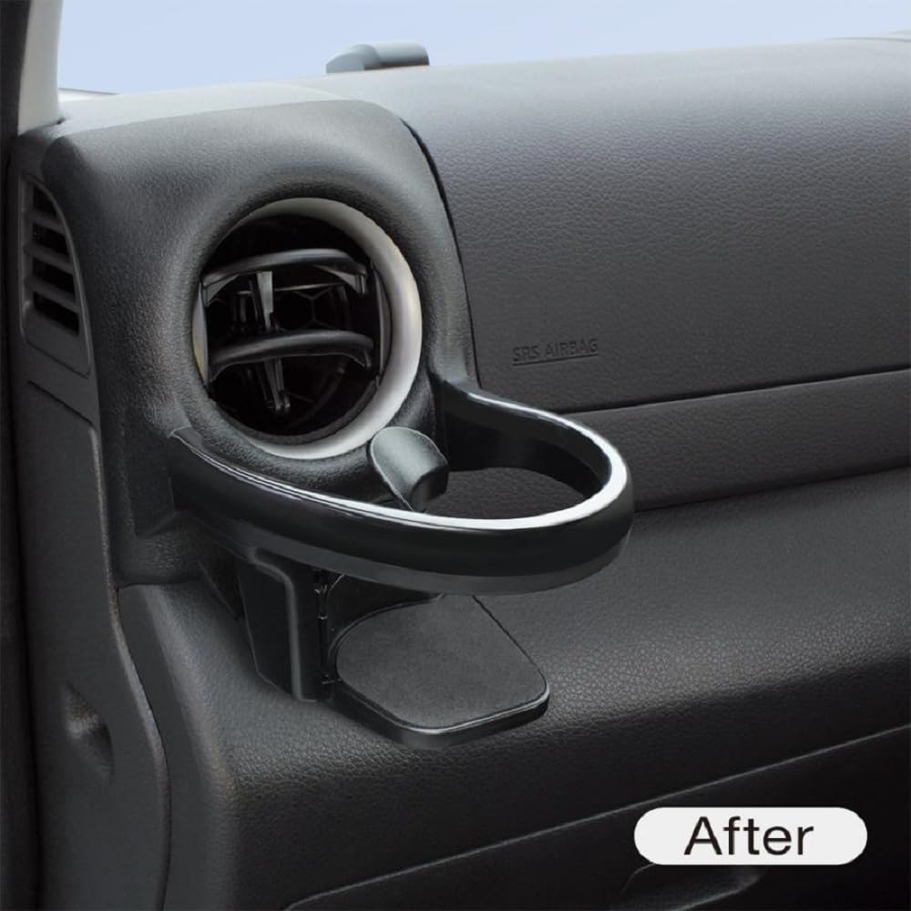 Tsuchiya Yac Car Model Specification Nissan E26 Series Caravan Exclusive Air Conditioner Drink Holder Set Black (Tsuchiya Yac) L/R SY-NS1S