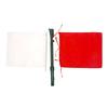 Multifunctional Red and White Signal Flag