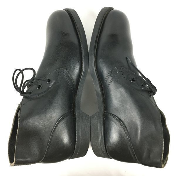 80s Vintage Addison Shoe Co Z41-1983/75 Size 6.5R 24.5 Steel Toe U.S. Navy Service Shoes Black(USED)