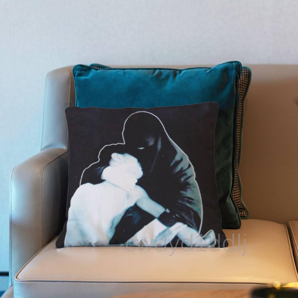 CCrystal Castles Band Amnesty Cushion Cover Pillow Cover Decor Pillowcase Printed Cushion Case For Couch