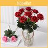 Silk Rose Single Artificial Flower For Wedding Decor And Interior Enhancement