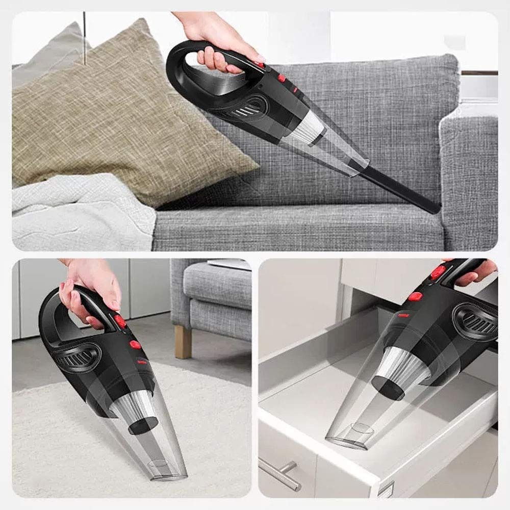 Rechargeable Handheld Vacuum Wet and Dry Dust Catcher Portable Car Vacuum Cleaner for Car Home