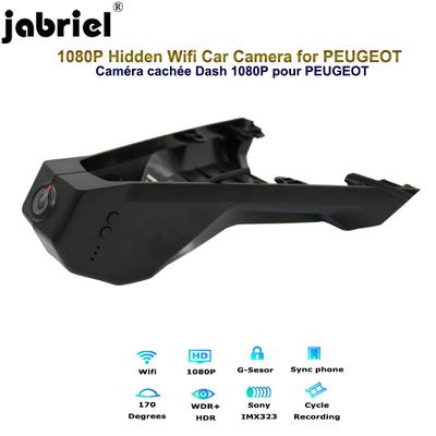Jabriel 1080P Dash Cam Camera Wifi 24H Car Dvr для PEUGEOT 4008 5008 для Citroen C5 X7 Aircross Berlingo 2015 2016 2018 2019